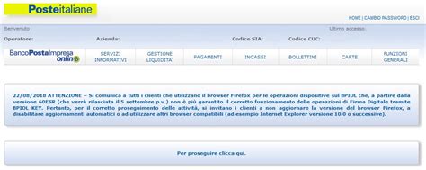 bpiol bancoposta online.